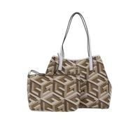 GUESS HWSA6995290TPG VIKKY LARGE TOTE Women TAUPE LOGO Size One Size