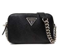 Guess Bandolera Noelle Crossbody Camera para mujer – Negro, imitación de cuero, talla única