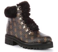 GUESS ISSA, Botas Cortas al Tobillo Mujer, Marrón OCRA, 36 EU