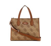 GUESS Izzy 2 Comp Tote, Bolso de Mano Mujer, Logotipo de Latte, One Size