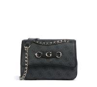 Guess Izzy Bolso de hombro antracita, imitación de cuero, mujer