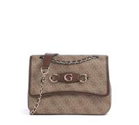 Guess Izzy Bolso de hombro marrón, imitación de cuero, mujer