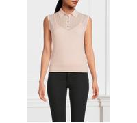 GUESS Janet Swtr Sl Polo Blush Breeze Talla: L | Polos Outlet | Mujer |