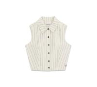 GUESS JEANS Blusa beige / negro XL beige / negro