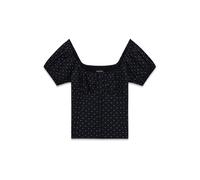 GUESS JEANS Blusa negro / blanco XS negro / blanco