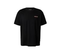 GUESS JEANS Camiseta 'American Tradition' rojo / negro / blanco M rojo / negro / blanco