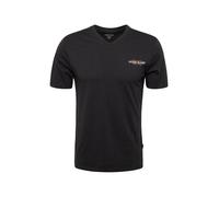 GUESS JEANS Camiseta 'American Tradition' rojo / negro / blanco S rojo / negro / blanco