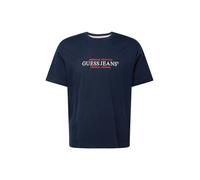 GUESS JEANS Camiseta azul oscuro / rojo / blanco L EUR