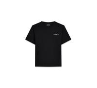 GUESS JEANS Camiseta negro / blanco S negro / blanco