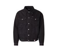 GUESS JEANS Chaqueta de entretiempo negro denim M negro denim