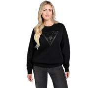 GUESS JEANS FELPA SENZA ZIP DONNA NERO