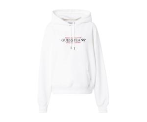 GUESS JEANS Sudadera 'American Tradition' rojo / negro / blanco M rojo / negro / blanco