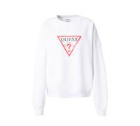 GUESS JEANS Sudadera 'ICONIC' rojo / negro / blanco, Talla L
