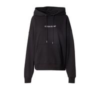GUESS JEANS Sudadera negro / blanco, Talla M