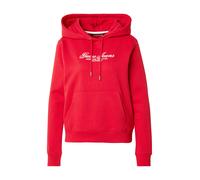 GUESS JEANS Sudadera rojo / blanco, Talla L