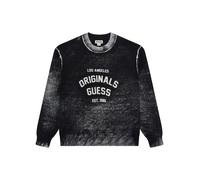 Guess Jeans Sudadera sin capucha de hombre. Negro S