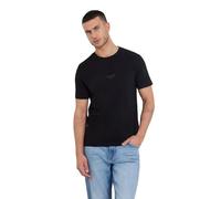 GUESS JEANS T-SHIRT MANICHE CORTE UOMO NERO