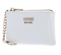 GUESS Jena Zip Pouch White Logo
