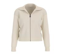 Guess - Jersey Blanco con Cuello con Cremallera - Knitwear - Mujer - Blanco - L -