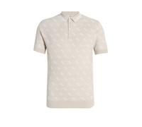 GUESS Jersey 'MARLIN' taupe / blanco M taupe / blanco