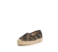 Guess Joelynn Alpargatas EspadrillasMujer, Negro Natural, 40 EU