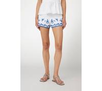 GUESS Kaira Linen Embroide Pure White Talla: S | Pantalones Cortos Outlet | Mujer | Blanco