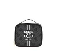 GUESS Kallisto Travel Cosmetic Organizer Case Coal Multi