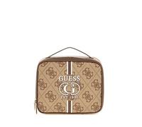 GUESS Kallisto Travel Cosmetic Organizer Case Latte Multi