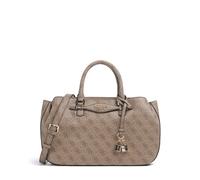 Guess Katya 4G Logo Bolso de mano marrón claro, imitación de cuero, mujer