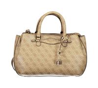Guess - Katya Bolso Satchel Girlfriend - Bags - Mujer - Beige - ONE SIZE -