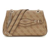 GUESS Katya Convertible Xbody Flap Bag Latte Logo