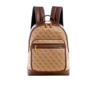 GUESS Keith Designer, mochila, laptop para hombre, Latte marrón, Large