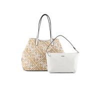 GUESS bolso shopper Kirsten 2 in 1 Tote Natural/Cream White multicolor