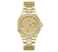 GUESS Lady Empire - Reloj analógico multifunción para Mujer, 40 mm de Ancho, Tono Dorado/champán, Tono Dorado/champán, Clásico