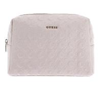 GUESS Large Top Zip Cosmetic Bag Light Pink
