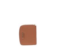 GUESS Laryn SLG Small Zip Around Wallet Cognac