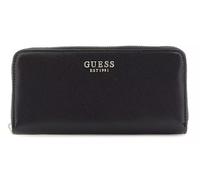 Guess Laurel Cartera Grande Con Cremallera Para Mujeres En Negro