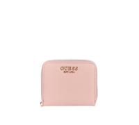GUESS Laurel - Cartera pequeña con cremallera para mujer, Rosa claro, Talla única, Laurel - Cartera pequeña con cremallera