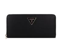 Guess Cartera Laurel II SLG – Tamaño grande con cierre de cremallera – Negro