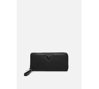 Guess Cartera Laurel II SLG – Tamaño grande con cierre de cremallera – Negro