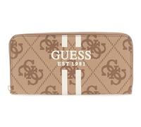 GUESS Laurel II SLG Large Zip Around Wallet L Latte Logo
