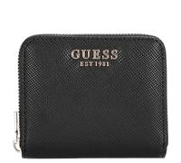 GUESS Cartera Laurel II SLG Small con cremallera Talla S Negra