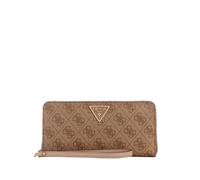 Guess Laurel Large Zip Around Wallet, Cartera Grande con Cremallera, Embrague Mujeres