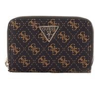 GUESS Laurel SLG Medium Double Zip Wallet M Brown Logo