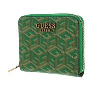 GUESS Laurel SLG Small Zip Around, Bag Women, Logotipo Forestal, One Size