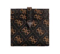 GUESS Laurel Tab Card Case, Tarjetero, Cartera Mujeres, Logotipo marrón, Talla única