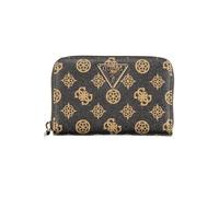 GUESS Laurel Zip Around Wallet M Mocha Logo