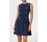 GUESS Leila Dress Blue Impact Talla: 48 | Outlet | Mujer | Azul