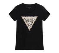 Guess - Leo Triangle Tee - Tops - Mujer - Negro - M -