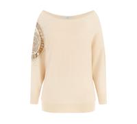 GUESS Leslie Logo Bat Slee Vanilla Blush Talla: XS | Outlet | Mujer | Blanco